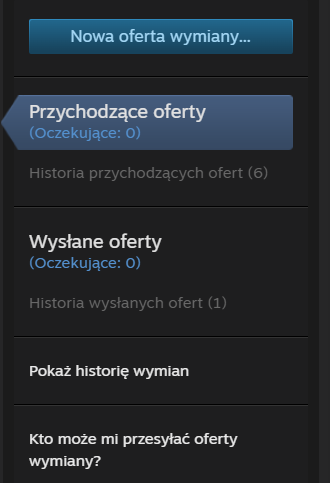 Kto może wysyłać mi oferty wymian
punkt 2
