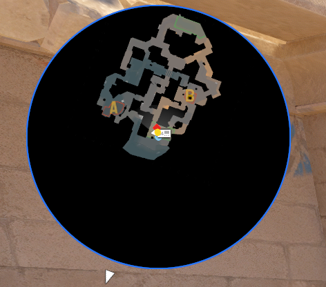 Rozmiar ikon przy ustawieniu cl_radar_icon_scale_min 0.1