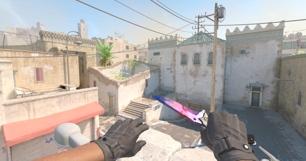 Nóż Nomada z wykończeniem Chroma - Doppler