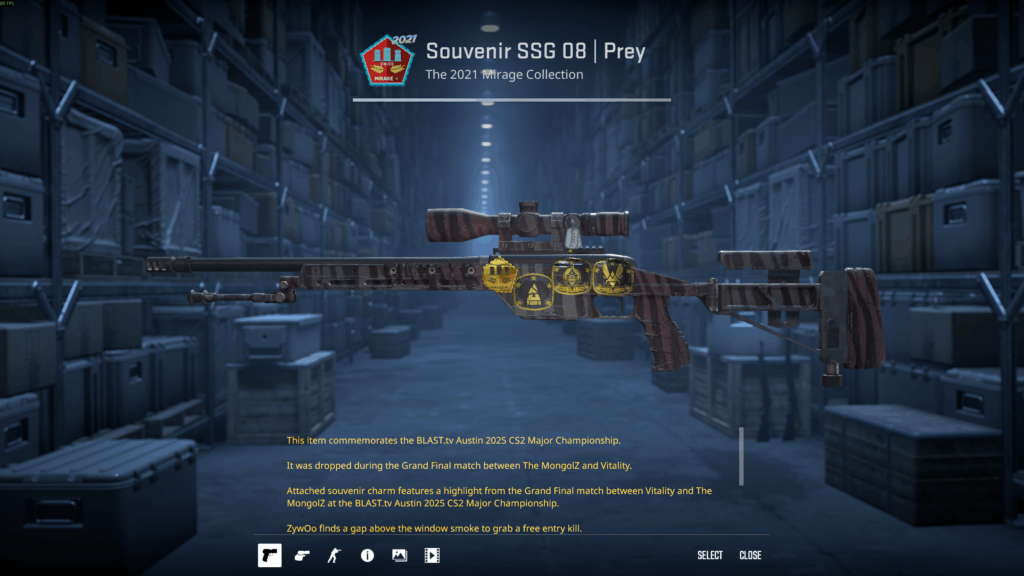 Souvenir z zawieszką z highlightem